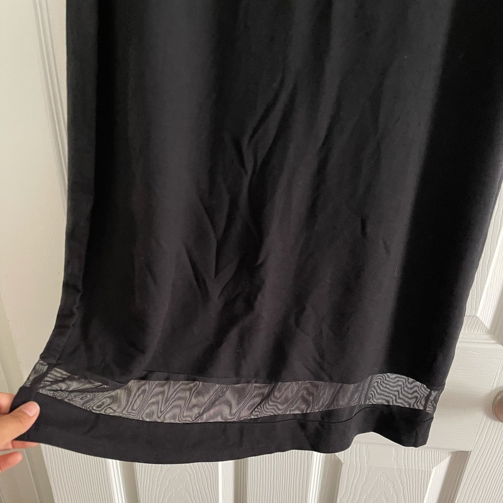 NWOT XL Forever 21 contemporary mesh cutout dress - Picture 4 of 5